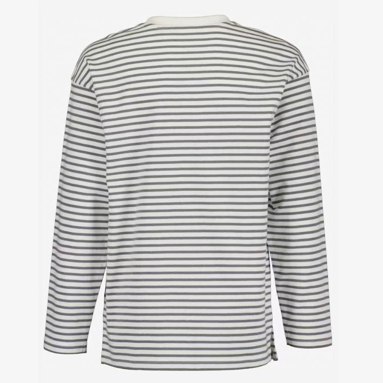 Blue Seven stribet trøje - grå/hvid (kids)