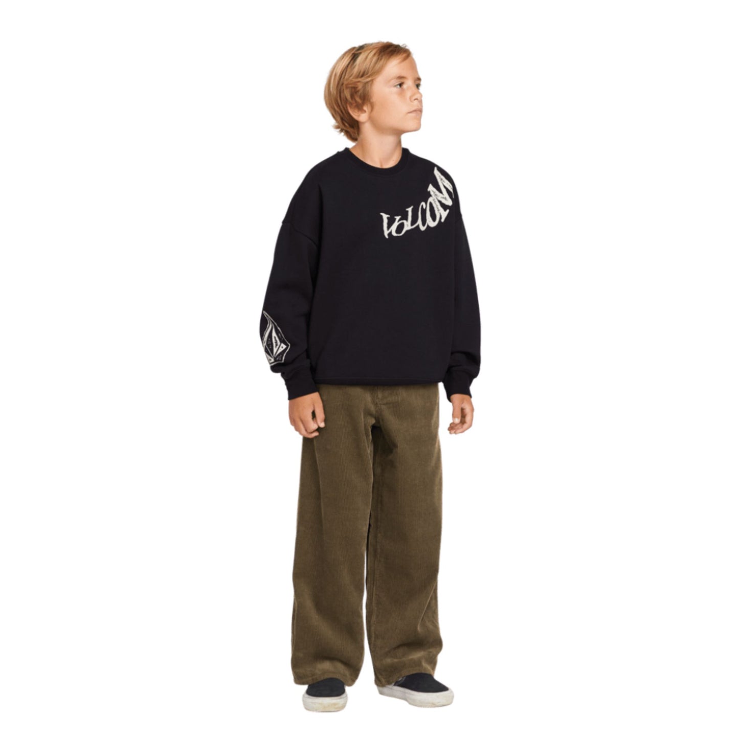 Volcom 'Billow Cord' bukser - mørkegrøn (kids)