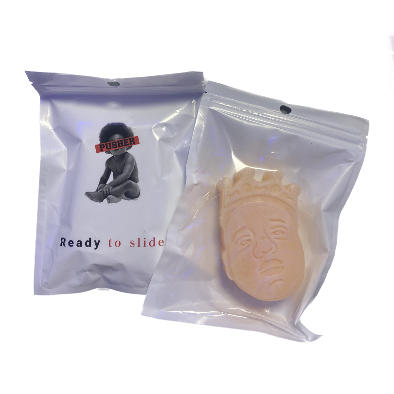 Pusher bearrings- "the Notorious BIG skate wax" - Peach