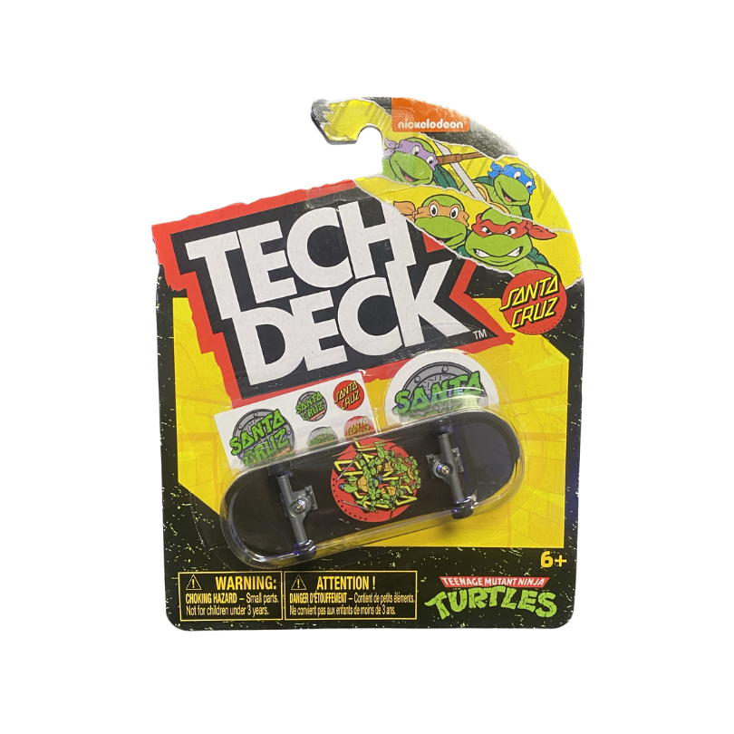 Tech Deck - "Santa Cruz x Ninja Turtles" fingerboard
