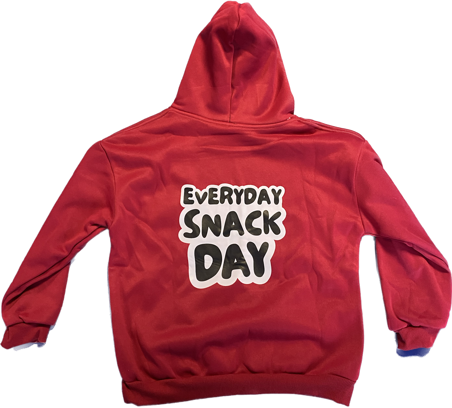 Kims Kiosk - Everyday Snack Day - Hoodie - Mørkerød