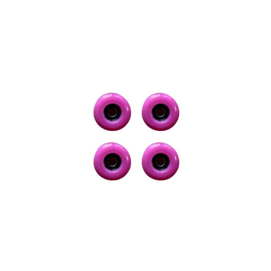 Fingerboard hjul med Fast Speed kuglelejer (pink)