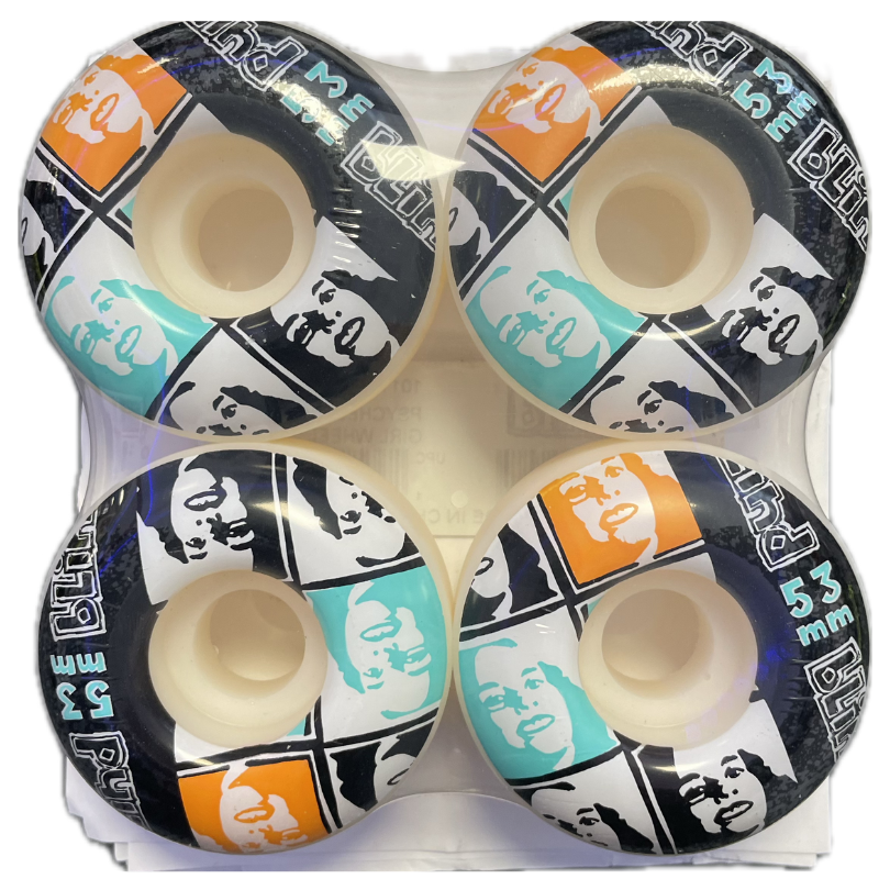 Blind skate hjul 'Psychedelic Multi Girl' 53mm 99A