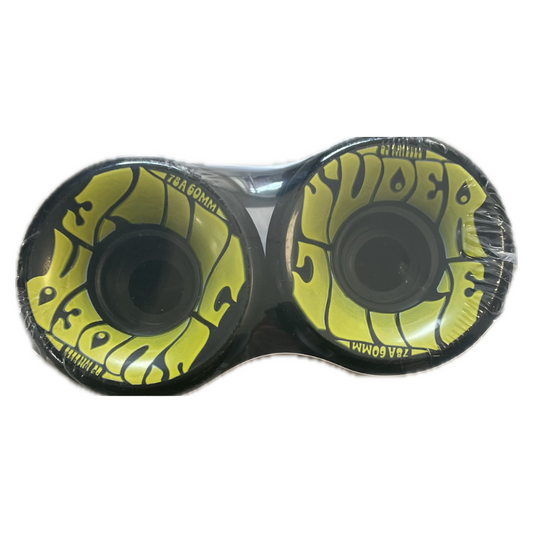 OJ Wheels Cruiser hjul 78a "SuperJuice" Sort - 60mm