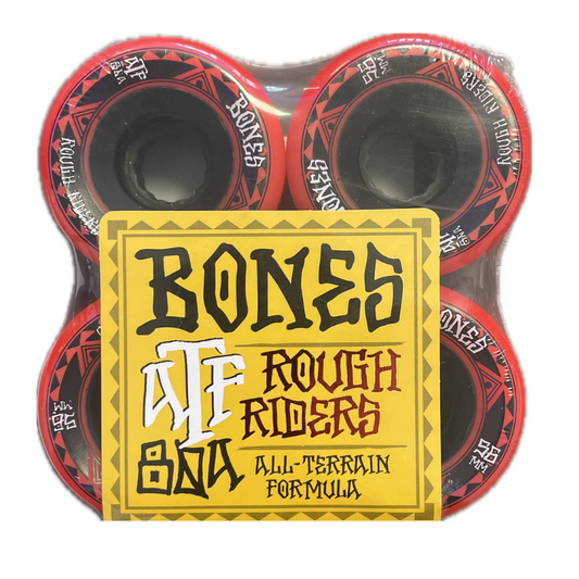 Bones - Rough Riders 56mm 80a Cruiser Hjul Rød