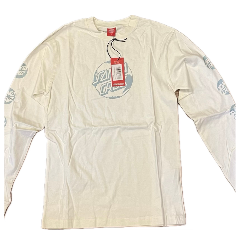 Santa cruz Longsleeve t-shirt - Hvid
