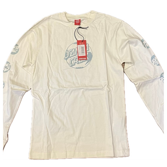 Santa cruz Longsleeve t-shirt - Hvid