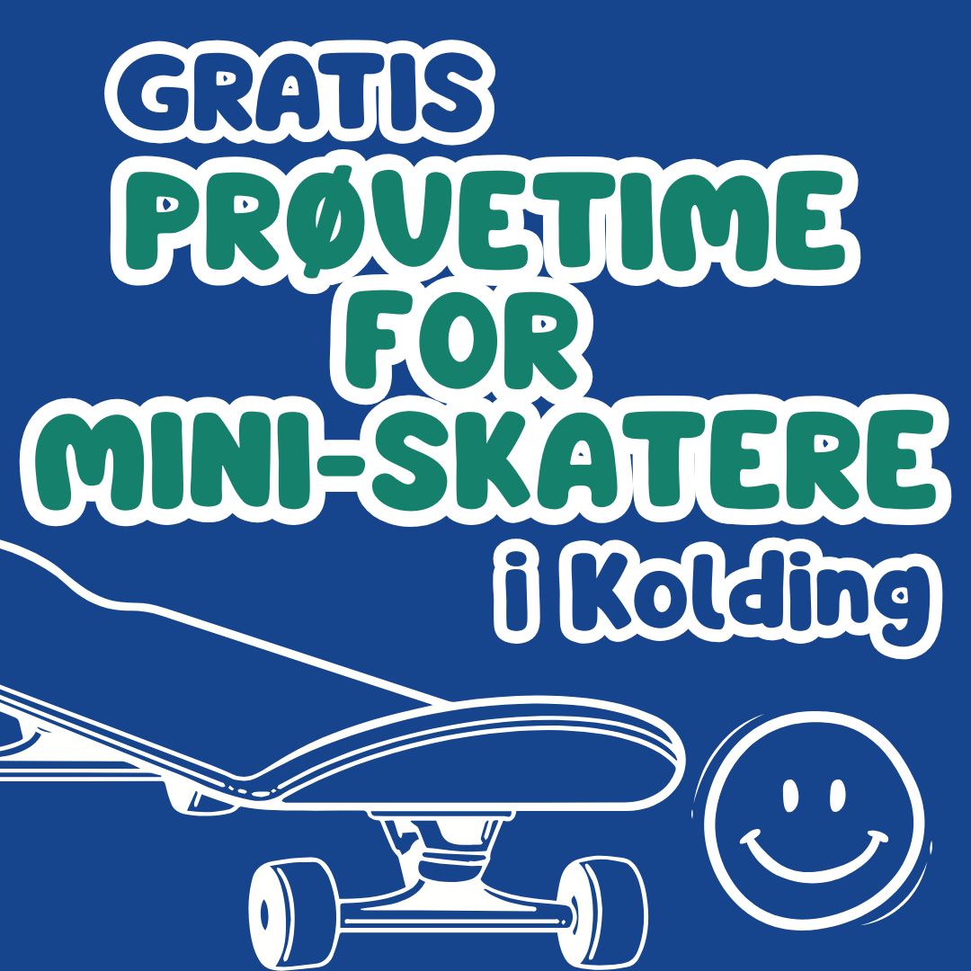 GRATIS prøvetime for mini-skatere
