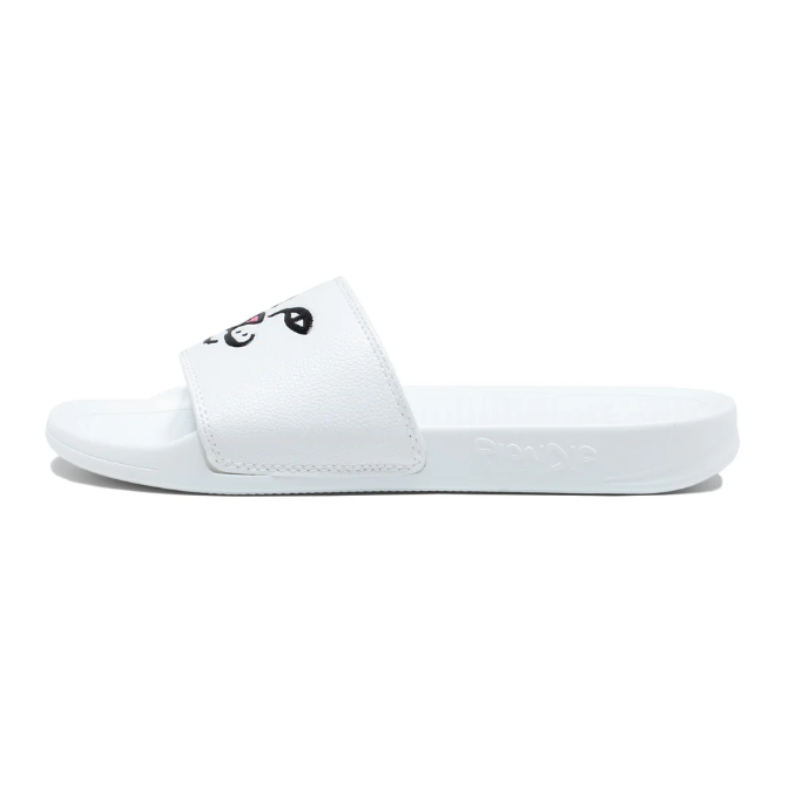 RipnDip - Lord Nermal Face Slides (Hvid)
