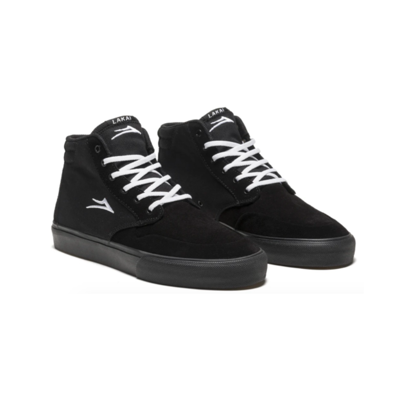 Lakai - Riley 3 High (Black Suede)
