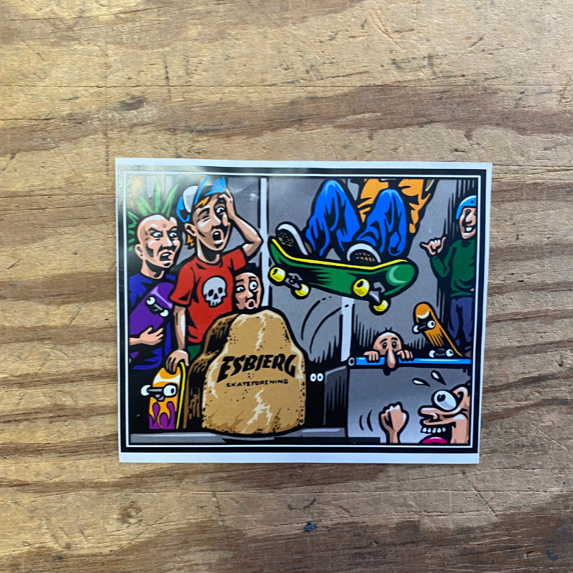 Esbjerg Skateforening Air (9,5x8)- Stickers