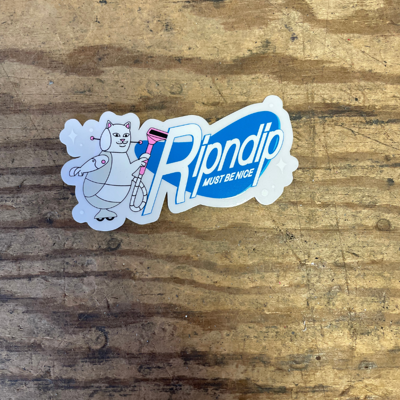 RipnDip Støvsuger (10,5x5) - Stickers