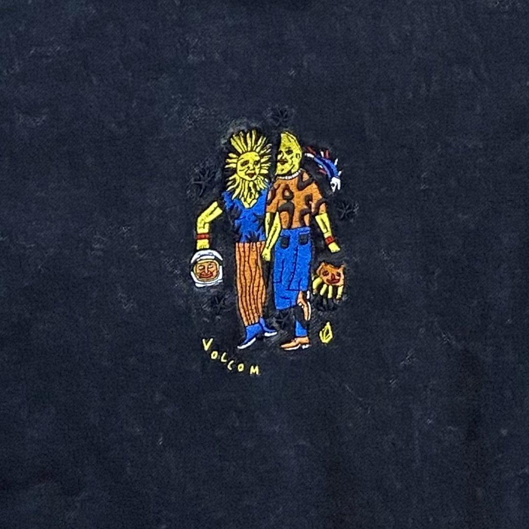 Volcom Featured artist "Bob Mollema" trøje - Mørkegrå Str. XL