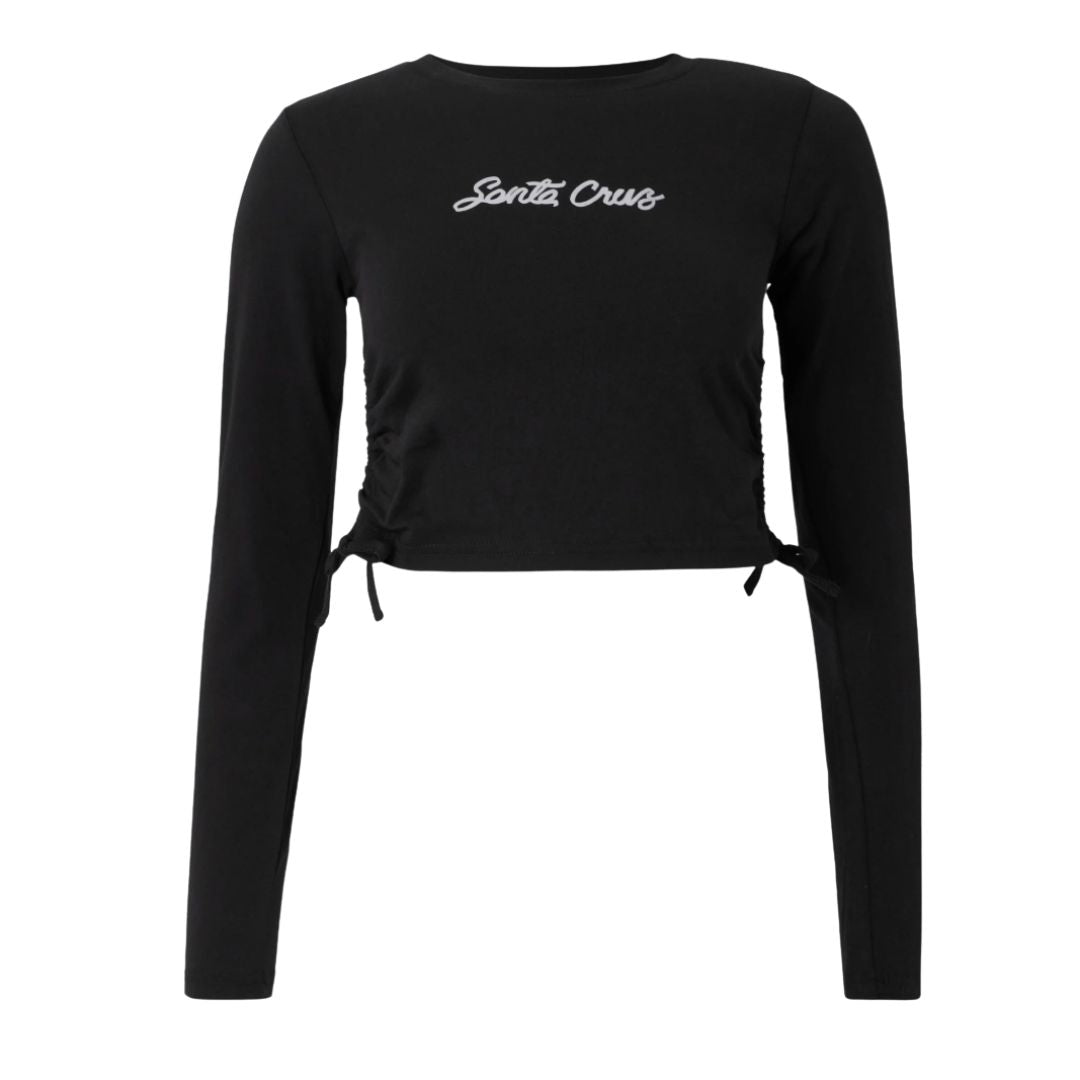 Santa Cruz Womens longsleeve Top (sort)