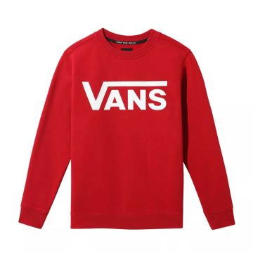Vans longsleeve - Rød str. L/12-14 år (kids)