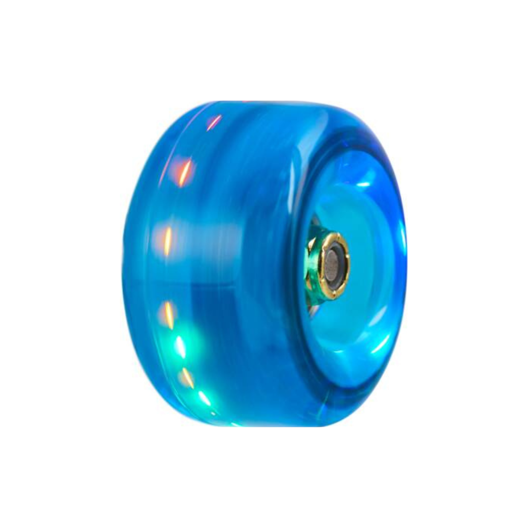 Rio Roller - Hjul med LED lys - blå 58mm