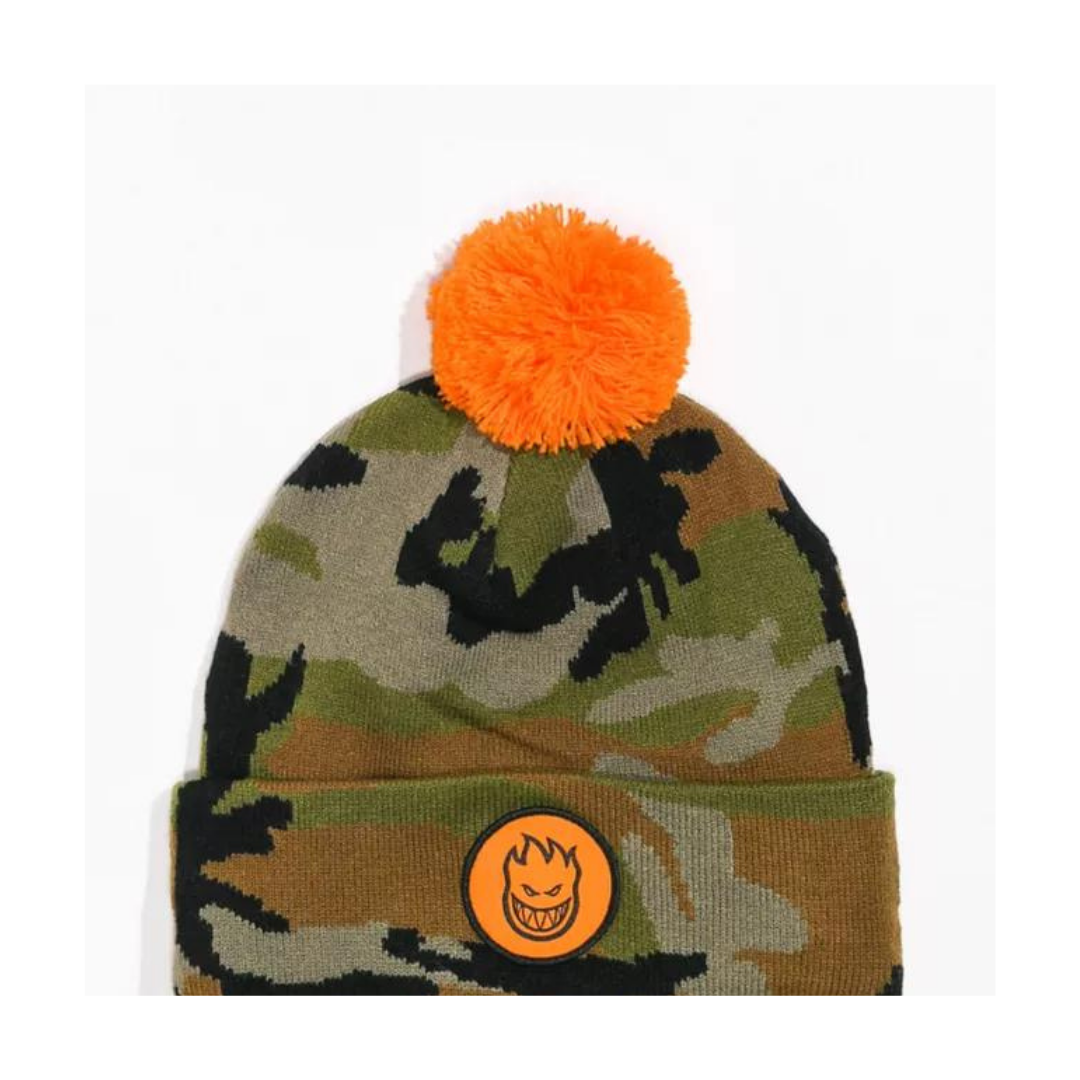Spitfire - Bighead Circle Pom - Camo/Orange