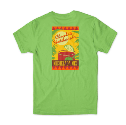 Chocolate Michelada Mix T-shirt - Lysegrøn
