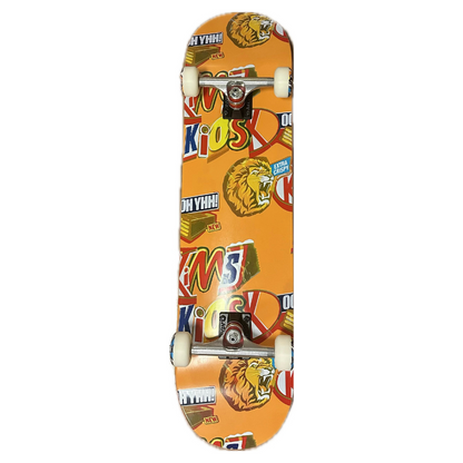 Kims kiosk - Snack Deck Pro complete skateboard orange (8.0"-8.5")