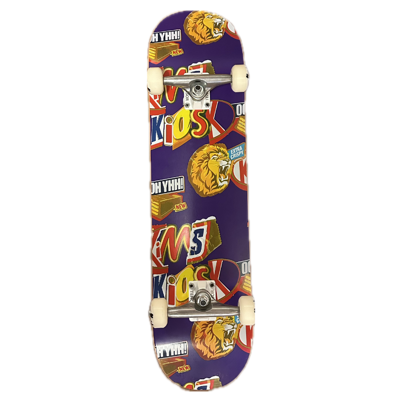 Kims Kiosk - Snack Deck Pro complete skateboard lilla (8.0"-8.5")