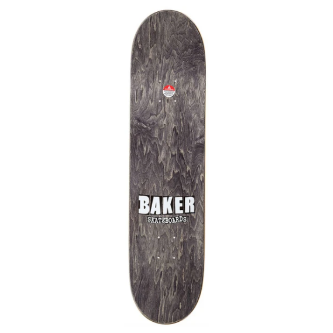 Skateboard deck - Baker Brand rød (7.8)