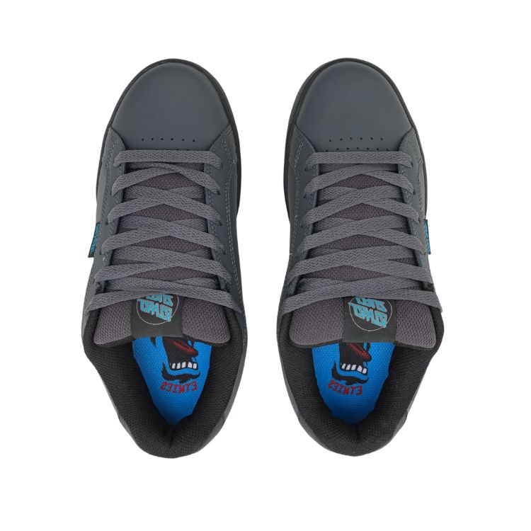 Etnies skatesko - Fader x Santa Cruz - charcoal (kids)