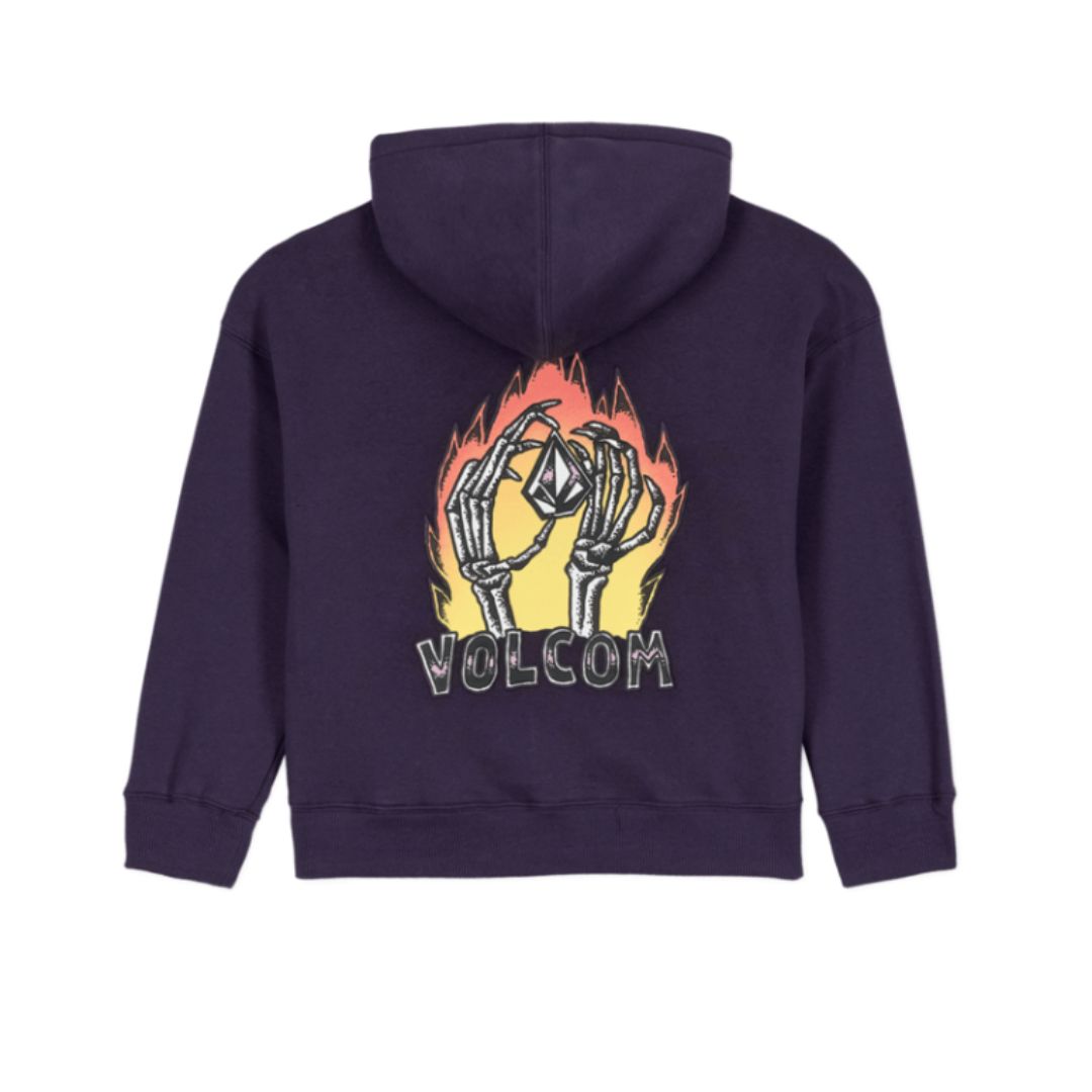 Volcom 'WATANITE ZIP' - lilla (kids)