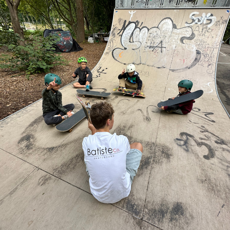 Batiste Co. Skateboard - Bygge workshop