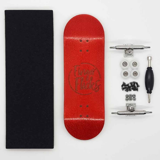 Finger flicks - Red Wooden Complete