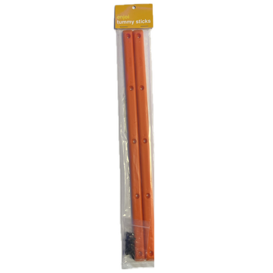 Enjoi 14.5" - Skateboard Rails - (Orange)