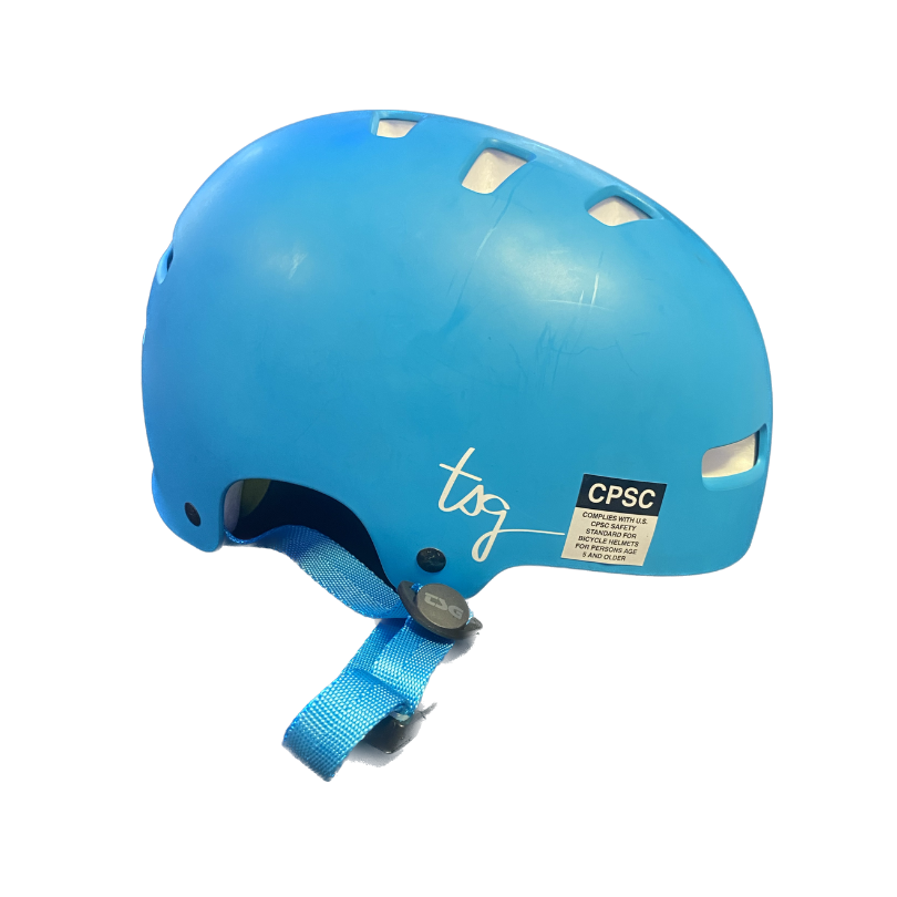 TSG Skaterhjelm - Evolution skateboardhjelm (54-56cm) blå