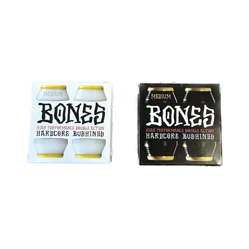 Bones Hardcore Bushings (Medium) hvid/sort