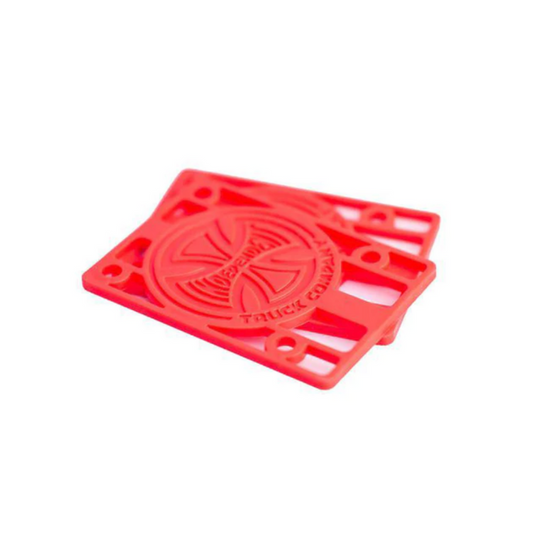 Independent "Riser pads" 1/8" (2.stk) Rød