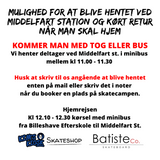 Batiste Co. Skateboard camp - BE Jule skate camp D.28-29. december 2024