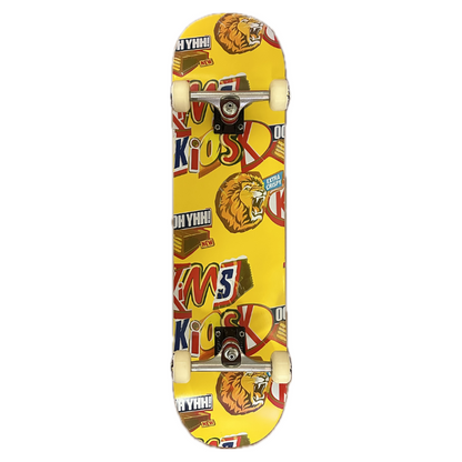 Kims kiosk - Snack Deck Pro complete skateboard gul (8.0"-8.5")