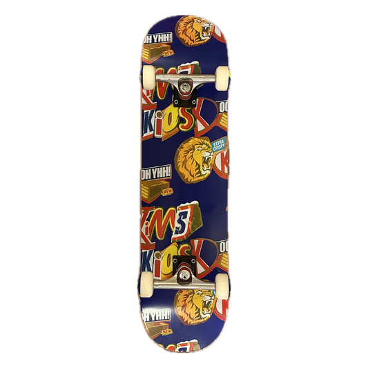 Kims kiosk - Snack Deck Pro complete skateboard blå (8.0"-8.5")