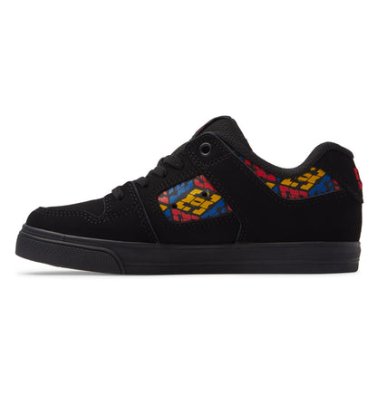 DC skatesko - Pure Elastic - Colorbox (kids)