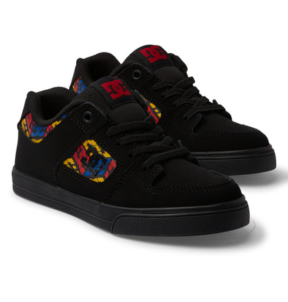 DC skatesko - Pure Elastic - Colorbox (kids)