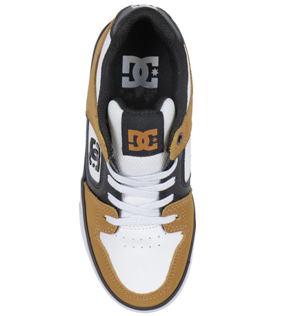 DC skatesko - Pure Elastic - Wheat/White