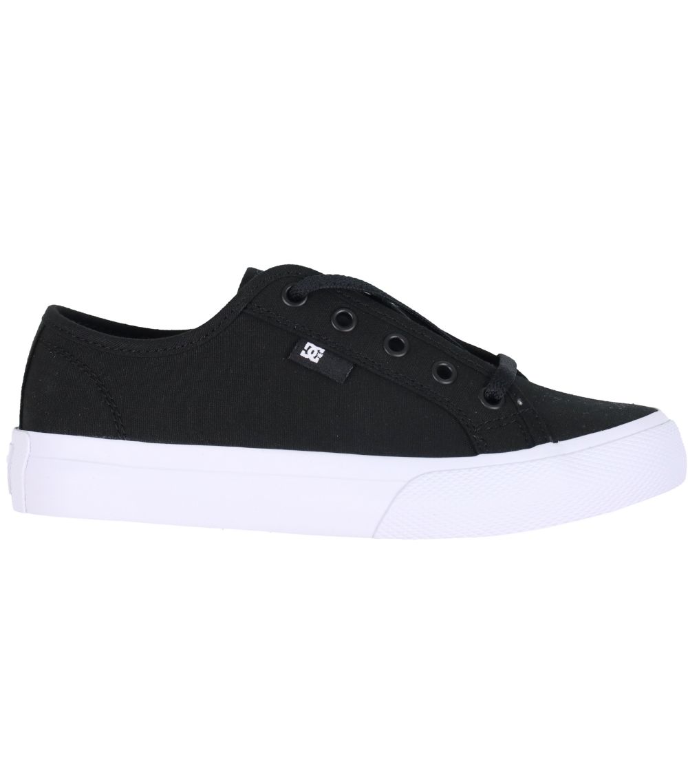 DC skatesko - Manual - Black/White str. 34