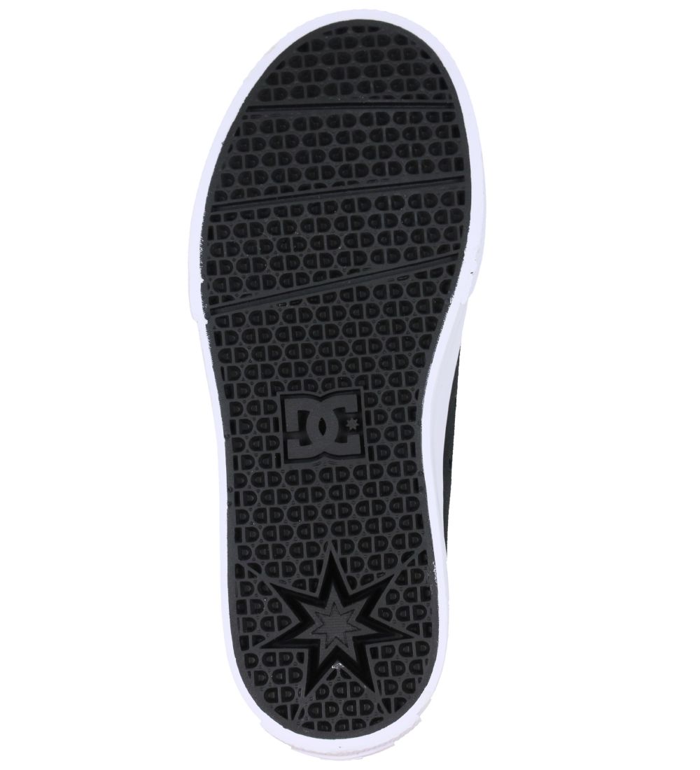 DC skatesko - Manual - Black/White str. 34