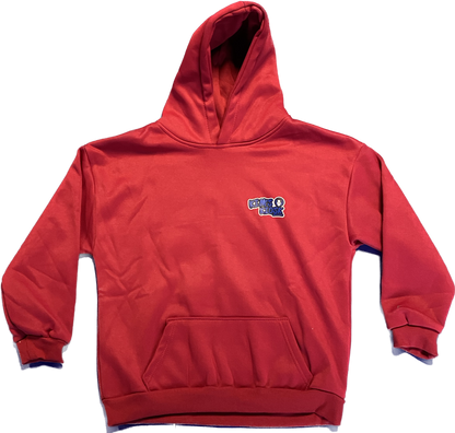 Kims Kiosk - Everyday Snack Day - Hoodie - Mørkerød