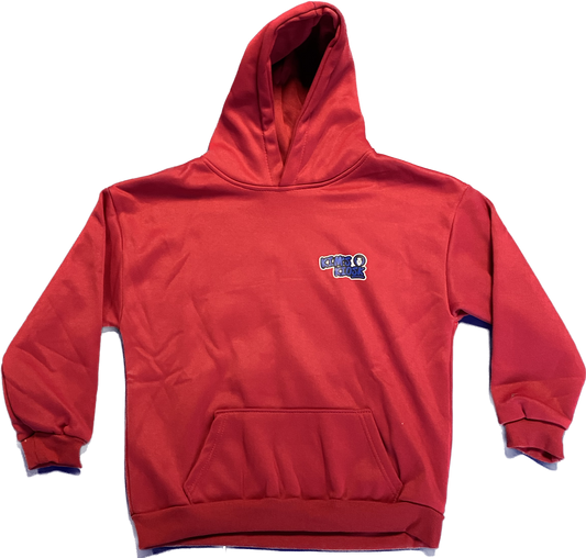 Kims Kiosk - Everyday Snack Day - Hoodie - Mørkerød