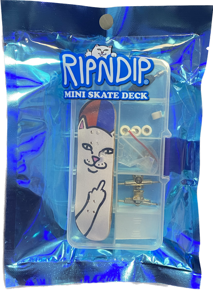 RIPNDIP - "mini skate deck" - complete fingerboard