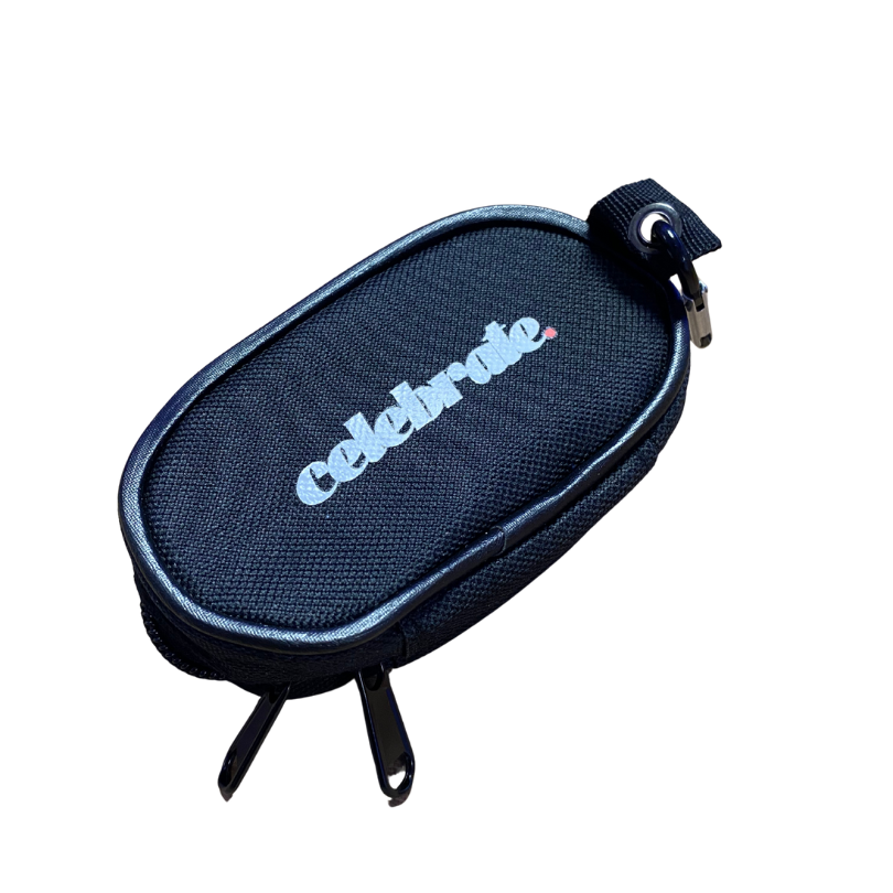 Celebrate Fingerboard taske til 2 skateboards -Sort