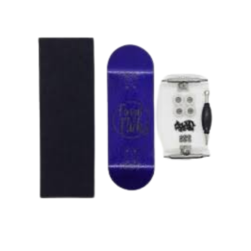 Finger flicks - Purple Wooden Complete fingerboard