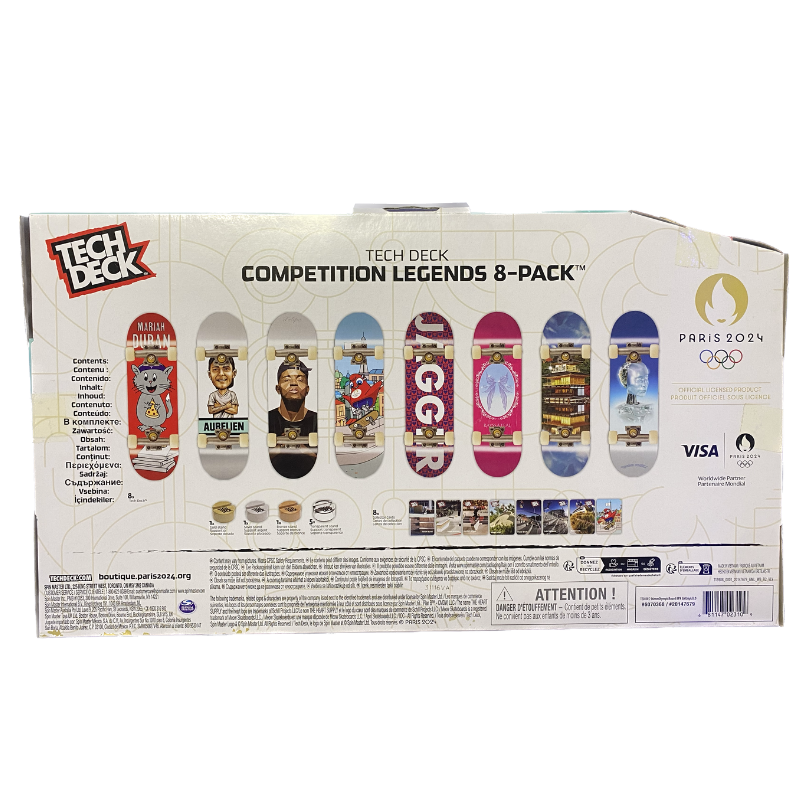 Tech Deck - Competition Legends 8-pack