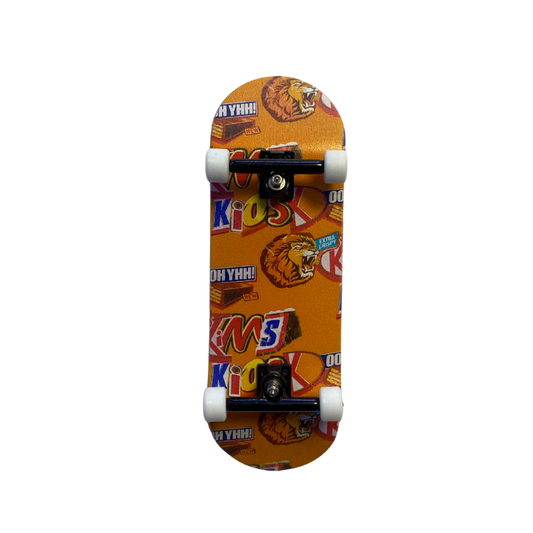 Complete Fingerboard - Kims Kiosk Snack Ltd. Edition - Orange