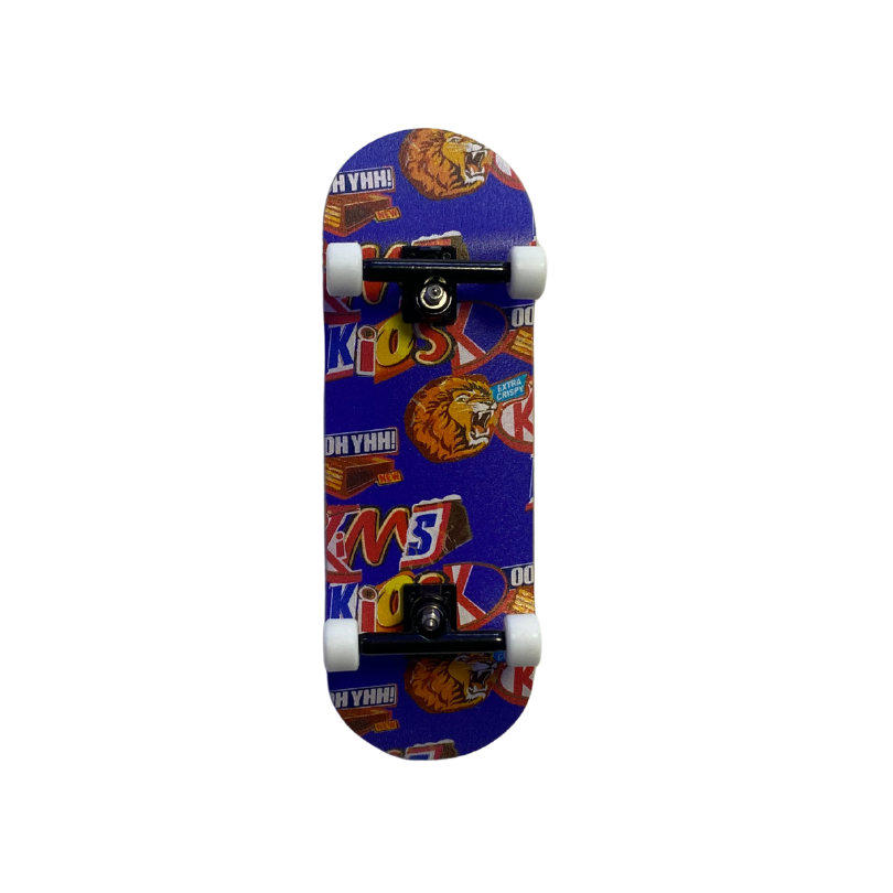 Complete Fingerboard - Kims Kiosk Snack Ltd. Edition - Blå