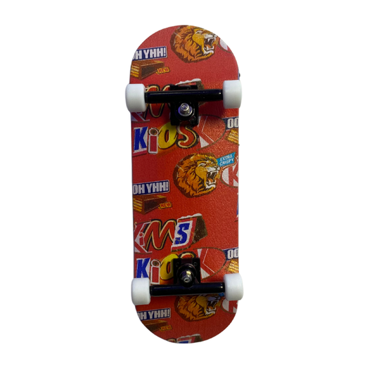 Complete Fingerboard - Kims Kiosk Snack Ltd. Edition - Rød